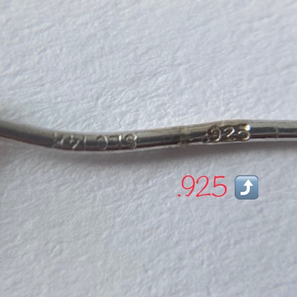 Estate SLC 14K Tri-Gold & Sterling Silver Hoops - Picture 7 of 10